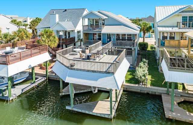 Fishing Paradise! Canal Home w/ Quick Bay Access, Boat Slip & Large Deck