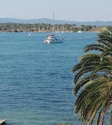 Five shades of blue