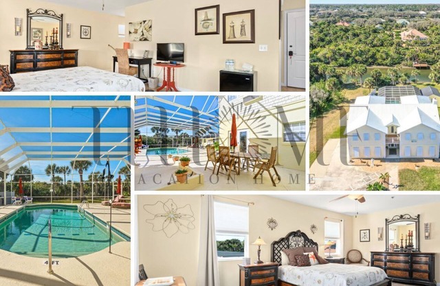 Flagler Beach BNB Pool Spa Suite