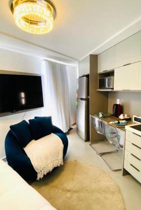 Flat luxo frente ao oceano