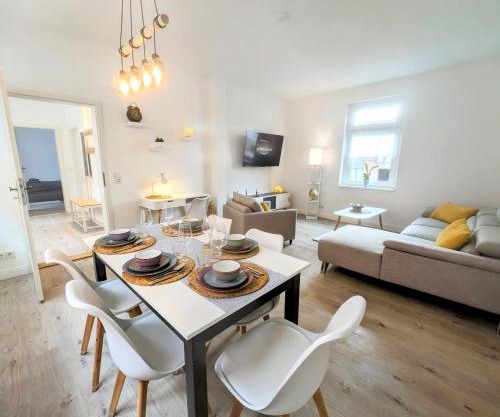 Flexibilität pur- perfektes Apartment für Familien und Geschäftsreisende 5 Schlafplätze, Amazon Prime & Parkplatz inklusive