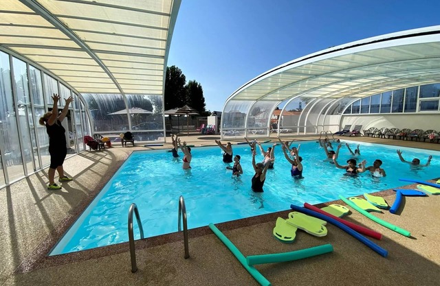 Flower Camping Le Pré des Sables *** - Mobile home Comfort 34m2 2 bedrooms - PMR + TV 4 persons