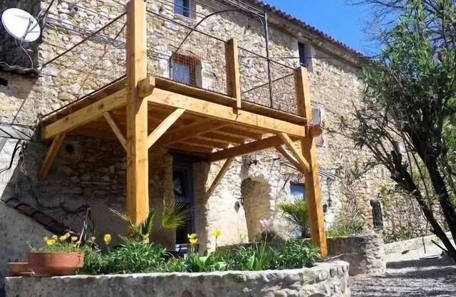 Flower Camping La Beaume **** - Studio Not classified 20m2 CONFORT 1 bedroom + terrace semi-covered 2 people