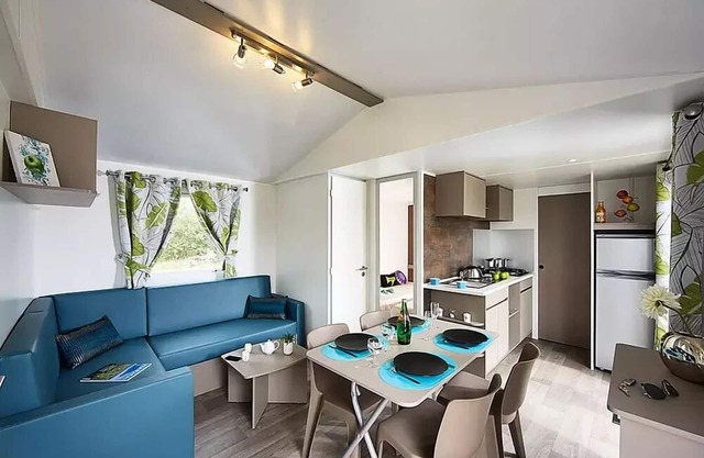 Camping Saint-Amand *** - Casa móvil Confort + 3 habitaciones 4/5 personas