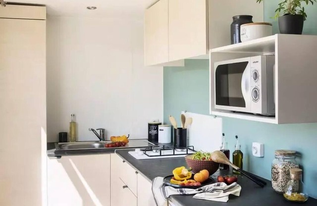 Flower Camping Vitamin **** - Mobile home Standard 18m2 (1 bedroom) + TV + Terrace 2 persons