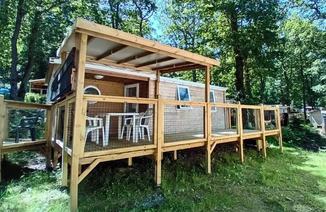 Camping Flower La Chênaie *** - Mobil Home Comfort Plus 3 habitaciones 4 personas