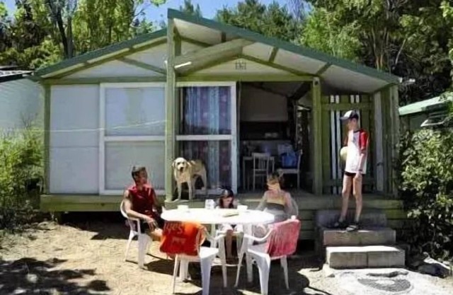 Camping Les Cadenières **** - Chalet Discovery 3 habitaciones 5 Personas