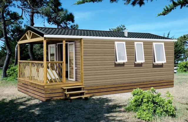 Camping Vitamin '**** - Mobil home Bay 3 habitaciones 4 personas