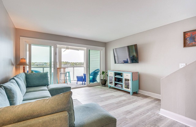 Folly Beach Retreat w/ Pool Access & River Views!