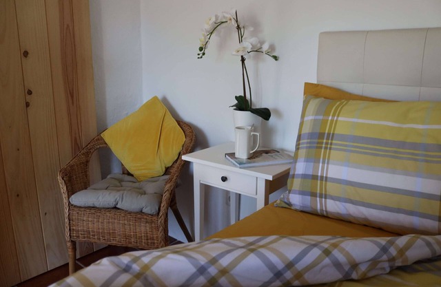 Former farmhouse nestled in the hillside of the Andalucian countryside.