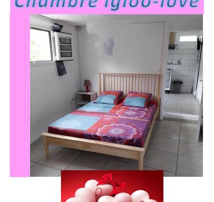 Frédovacances logements le COQUELICOT et le iGloo-LOVE