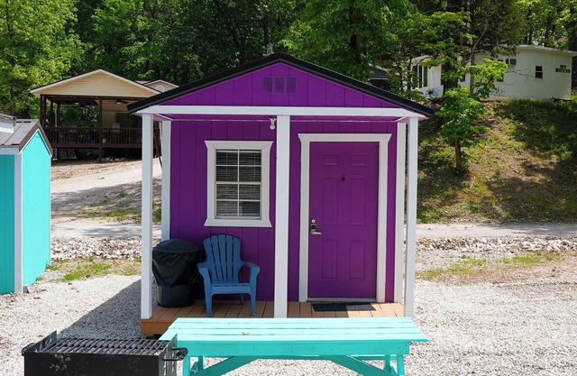 Franky and Louie's Purple Cabin 4