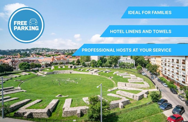 Free parking Amphitheater Apartment - Wifi, AC, TV