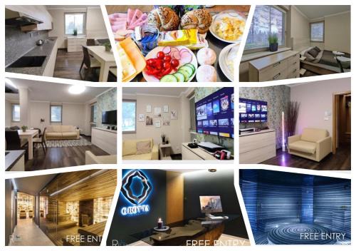 FREE WELLNESS & SPA MULTIMEDIA APARTMENT - SNÍDANĚ V CENĚ - ZDARMA VSTUP DO WELLNESS, VÍŘIVÉ VANY, SOLNÁ SAUNA, FINSKÁ SAUNA, PARNÍ SAUNA, MASÁŽE, PLAYSTATION 5 a HRY, SKLEP, MODERNÍ VYBAVENÍ, PARKOVÁNÍ ZDARMA, VYBAVENÍ PRO DĚTI, KLIDNÁ LOKALITA