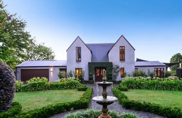 French styled six-bedroom country home