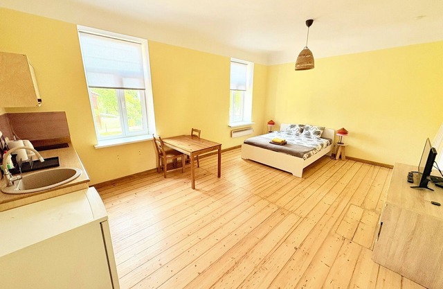Fresh Studio Apartment in Riga w/ Free Parking