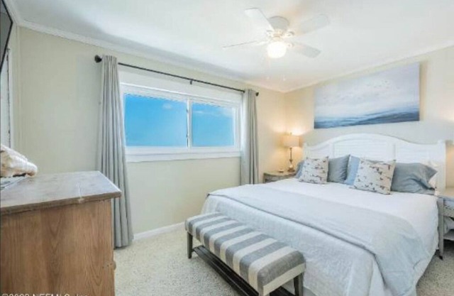 Freshly Renovated Ocean front Gem near St. Augustine on semi-private beach!