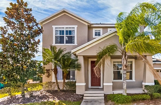Freshly updated resort home with private pool, grill, soaking tubs, & smart TVs