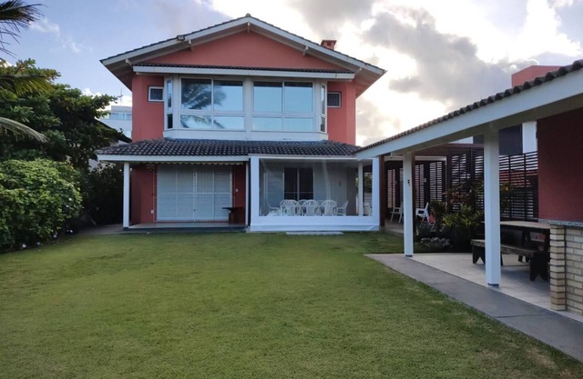 Frente al mar, 4 qtos con split RA, 4 cuartos de baño, Wi-Fi, televisión por cable, barbacoa, horno de leña