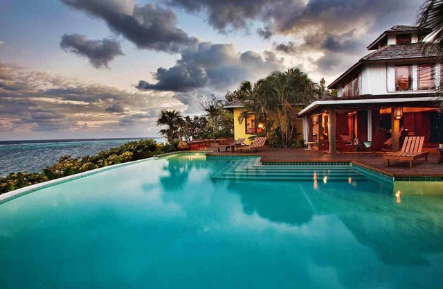 Fuego Del Mar: Villa frente al mar de lujo en estado privado.