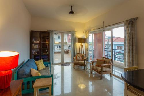 Fully-furnished 1BR+kit+terrace, 20min from MOPA