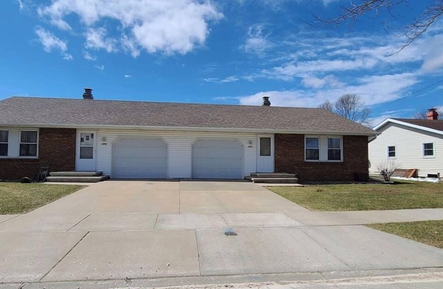 Furnished 2 bedroom with attached garage