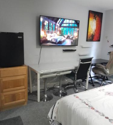 Furnished master bedroom