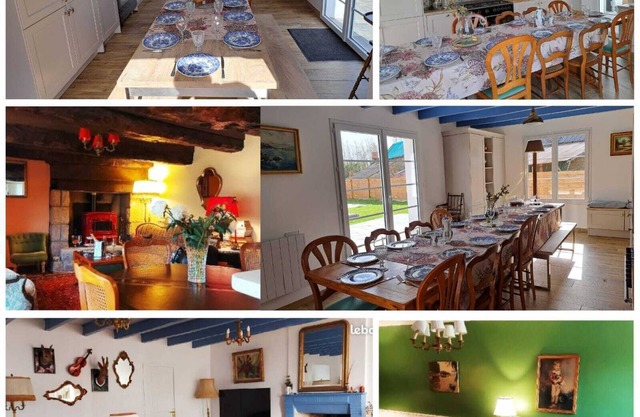 Gîte** 13 beds, sleeps 20, Jacuzzi, Swimming pool, Billiards, Games tent, Park **.