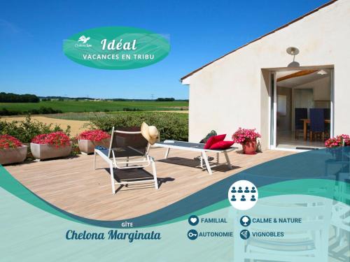 Gîte "Chelona Marginata" par Chelona'Loc - 3 grandes chambres - campagne, très calme
