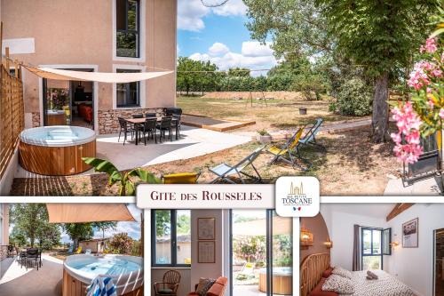 Gîte des Roussèles - Climatisation, Spa, jardin