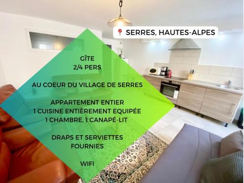 Gîte du Claret en plein cœur de Serres Wi-Fi