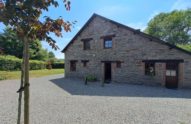 Gîte Filly 4A1 - 4 pers.-Gîte-Baño con bañera-Vista al campo