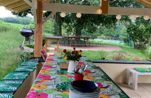 Gîte Vanille 2 Pers - Piscine, Nature & Confort - Au Petit Bernerot