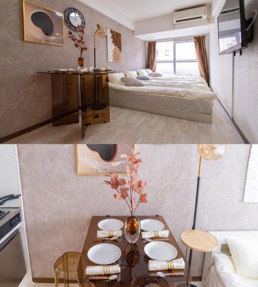 G59新宿最中心 東新宿站5分-Shinjuku center 5 mins to Station, Max 4 直达新宿 涉谷 表参道 池袋 上野 代代木 银座 原宿