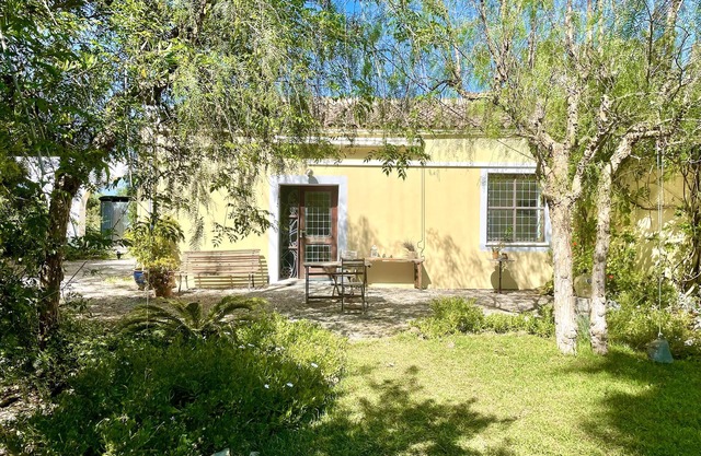 Garden Cottage on Organic Yoga Farm with Natural Swimming Pool near Fuseta Beach