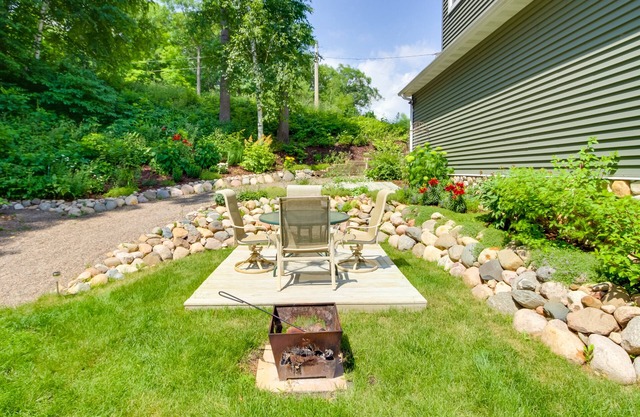 Garrison Haven on Whitefish Lake w/ Boat Dock!