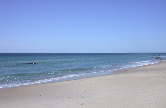 Gay Head / Aquinnah hermosa caminata a la casa de la playa, vista al mar