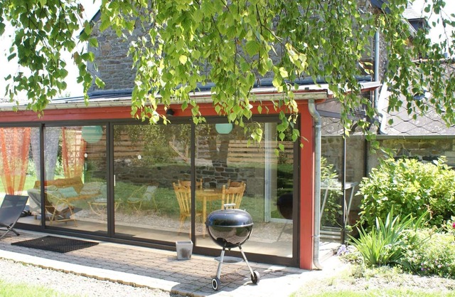 casa rural de 3 a 5 personas, con piscina, en la bahía del Mont Saint Michel está a 300 metros del mar