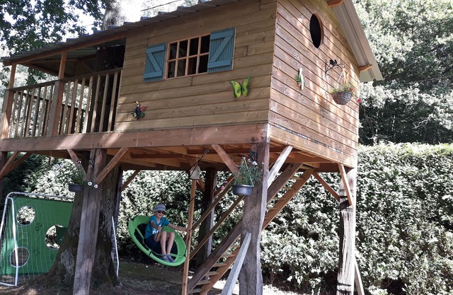 albergue 4a8 pers en las alturas de honfleur en el bosque, estacionamiento privado cerrado por la noche