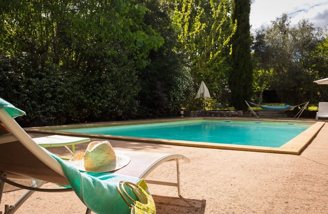 Gite for 8 with pool in a charming small village near Uzès surrounded by nature