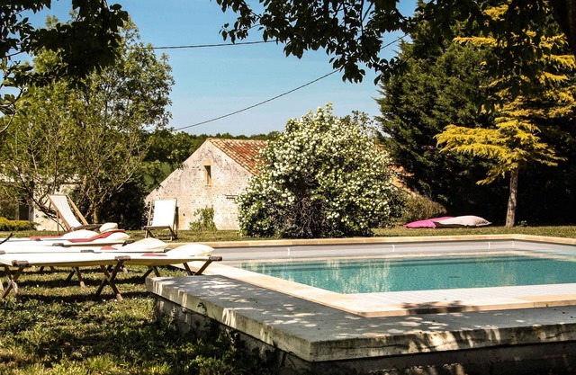 Casa rural "Ile de Ré" con piscina de 7x7m, a 20 minutos de las playas