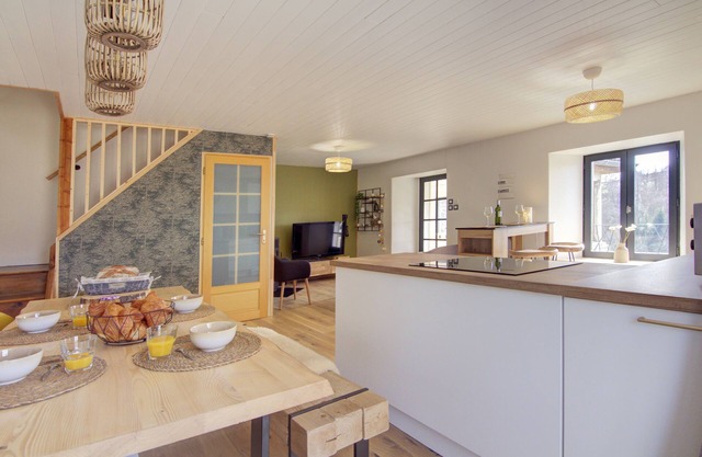 Gite l'orée du Mézenc * and its private Nordic bath