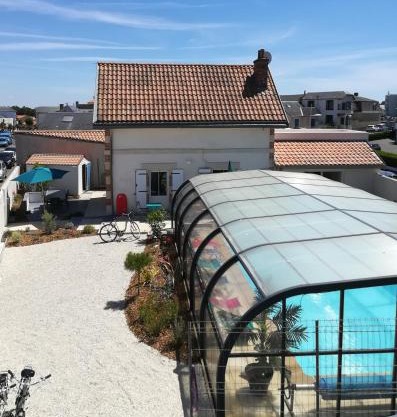 Gite LES BALISES- BABORD-Maisons de bord de mer avec spa -SAINT GILLES CROIX DE VIE - 27 Avenue NOTRE DAME