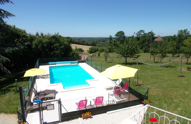 *** Plantier la casa 4-12 personas con piscina privada entre Sarlat y Rocamadour