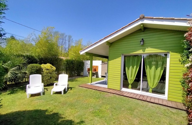 Casa rural con piscina y zona de bienestar entre Burdeos y el océano Lacanau