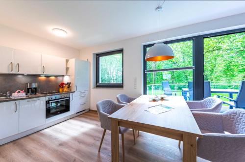 Glücksraum - Modernes Apartment mit Panoramablick, Kamin & Wohlfühlambiente