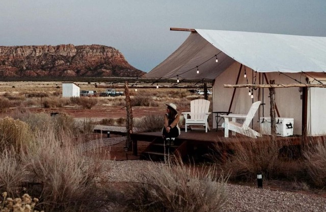 Cozy Glamping Retreat b/w Zion & Bryce Canyon,Wifi