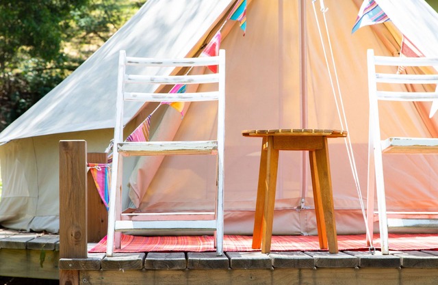 Glamping at Iluka Retreat - Deck Included