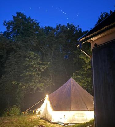 Glamping in nature