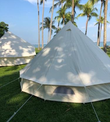 Glamping Kaki - Large Bell Tent